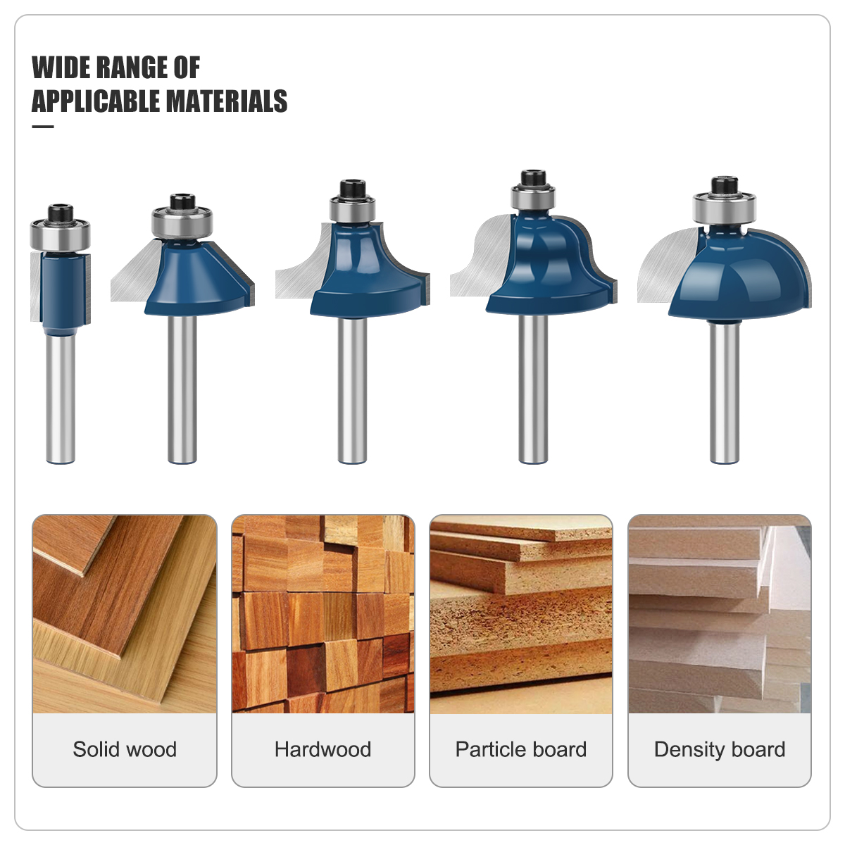 6mm Shank Router Bits Set Stra - đánh giá và giá End Mill Set