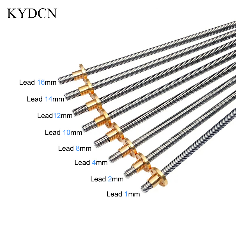 T8 Lead Screw Stainless Steel  - đánh giá và giá Lead Screw 8Mm