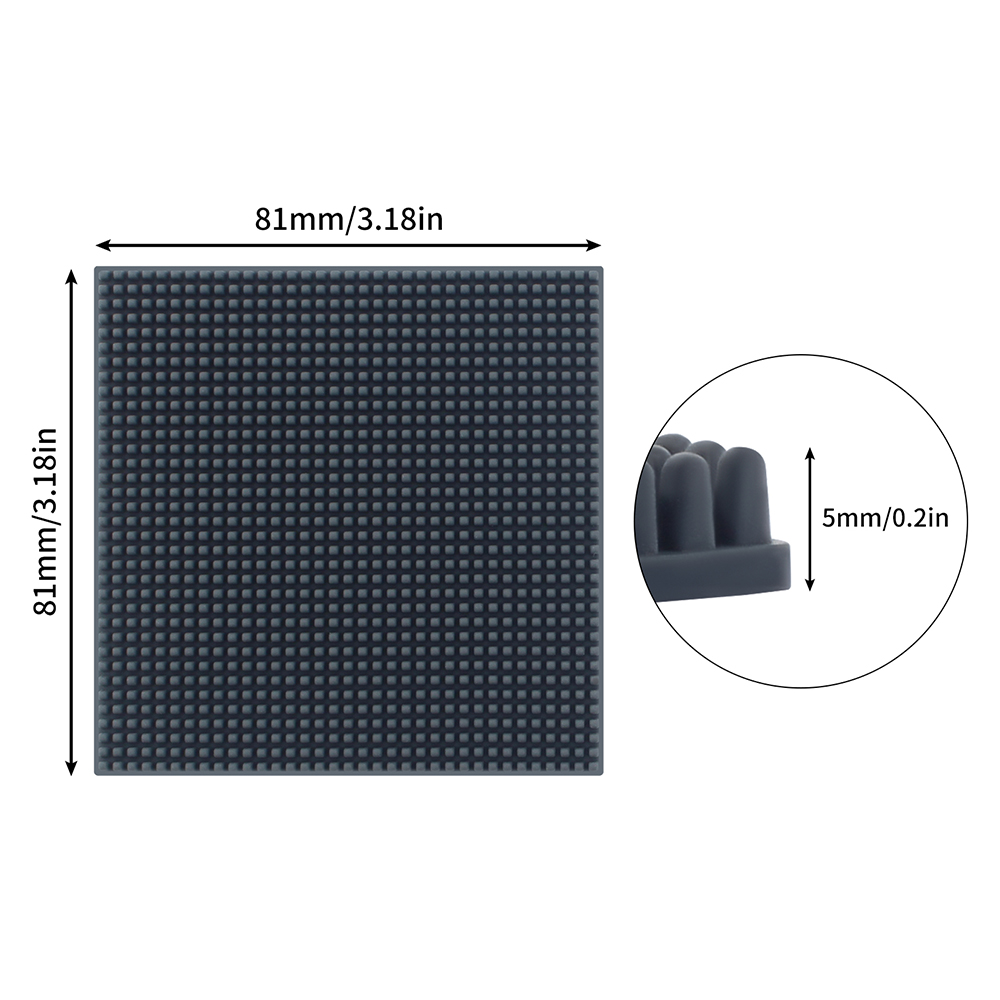 NEWEST DIY 81*81*5mm Silicone  - đánh giá và giá Aluminium Profile 2020
