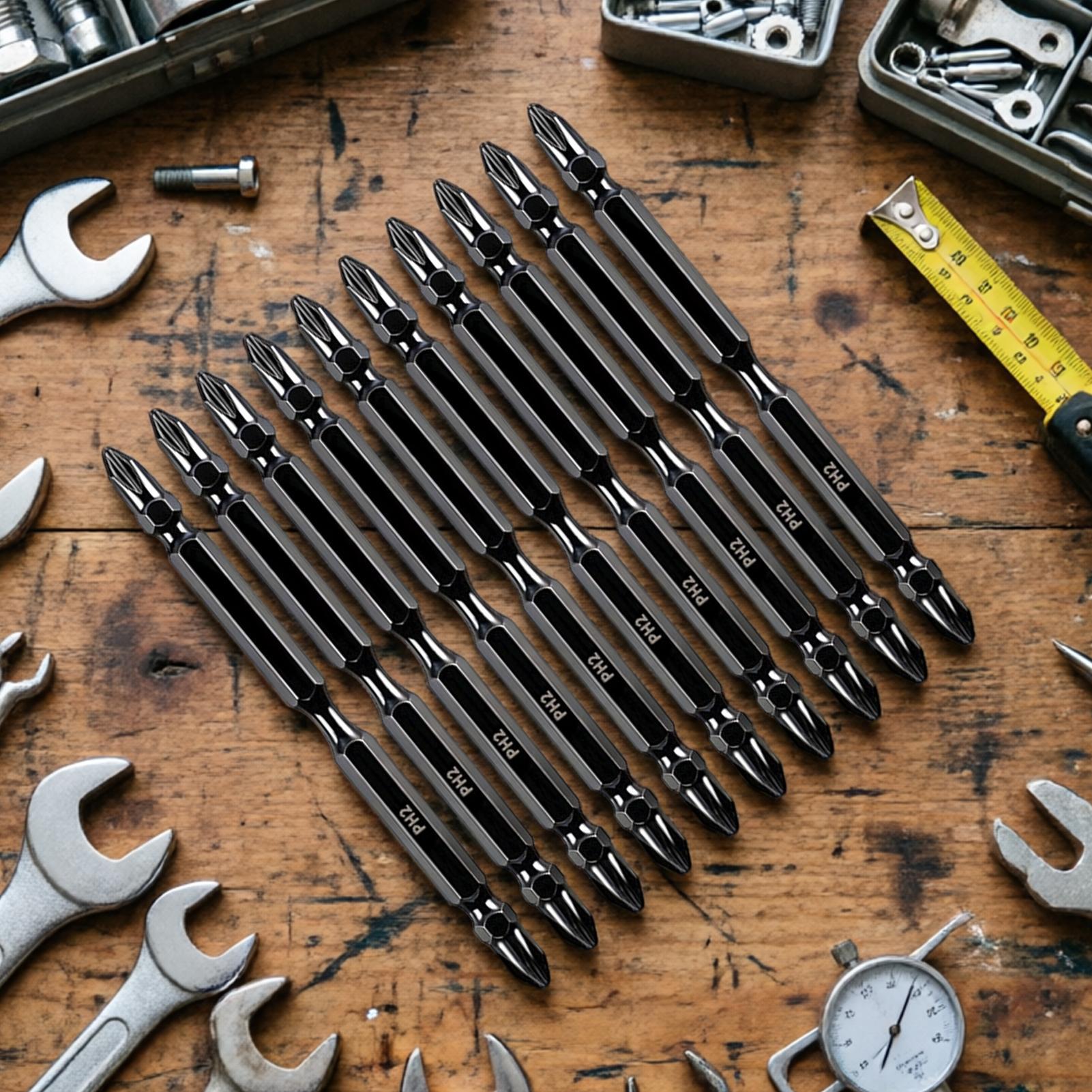 Magnetic Drill Bits Double-End - đánh giá và giá End Mill Set