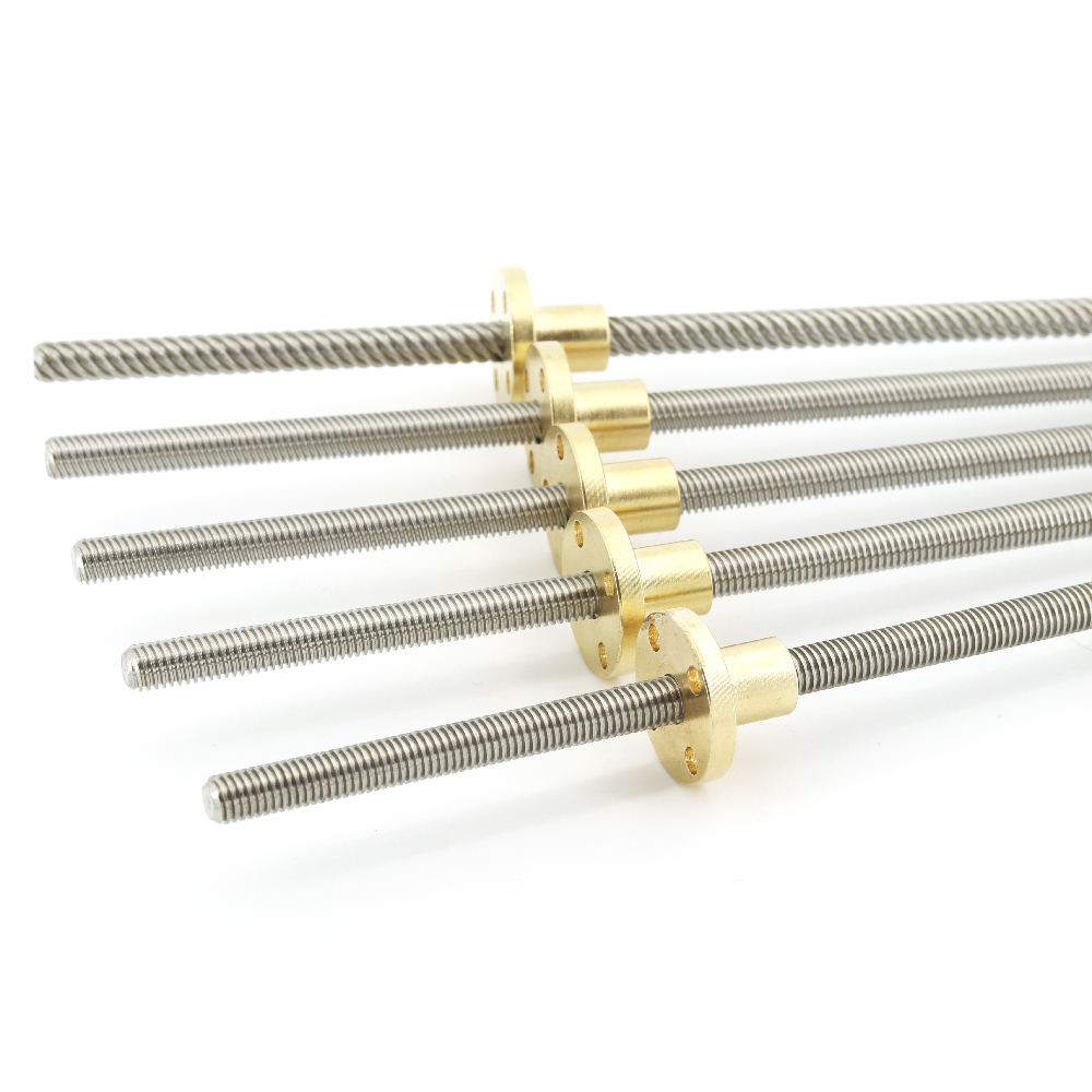 Thép Không Gỉ 304 T8 Dài Vít 1 - đánh giá và giá Lead Screw 8Mm