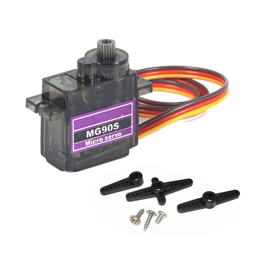 2/4/10/20/50Pcs MG90S Servo Al - đánh giá và giá Servo 9G