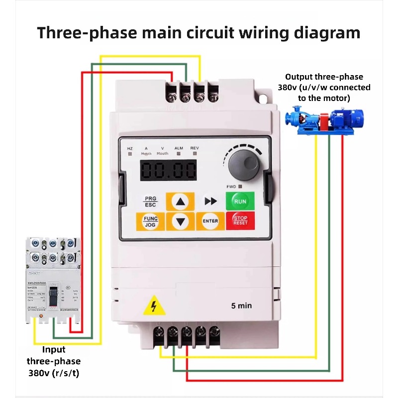 0.75KW To 7.5KW  Drive Inverte - đánh giá và giá Spindle Motor