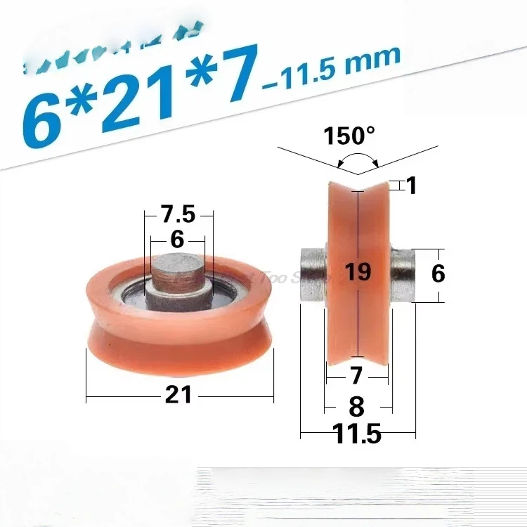 5PC POM Polyoxymethylene Plast - đánh giá và giá V Slot Wheel