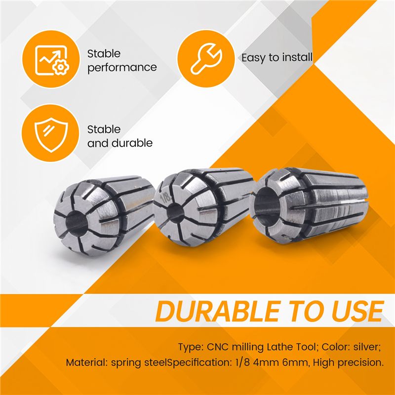 A93E-ER11 CNC Collet Chucks To - đánh giá và giá Cnc Bits