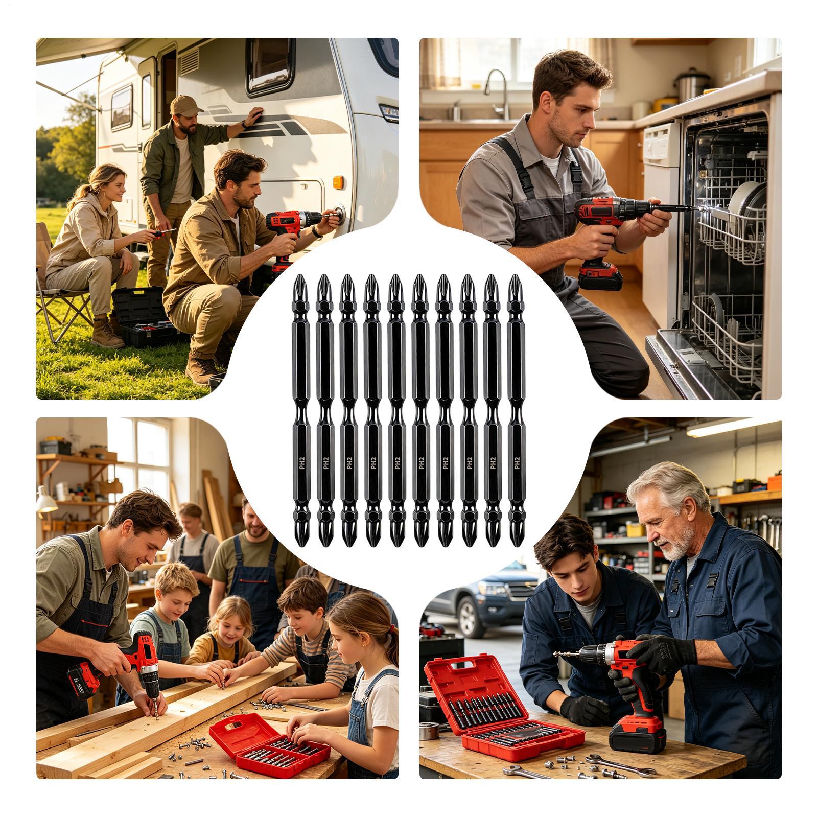 Magnetic Bits For Drill Double - đánh giá và giá End Mill Set