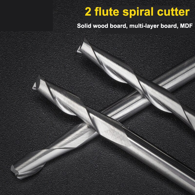 10 Chiếc 3.175 1/8 Vỏ 2 Sáo Xo - đánh giá và giá End Mill Set