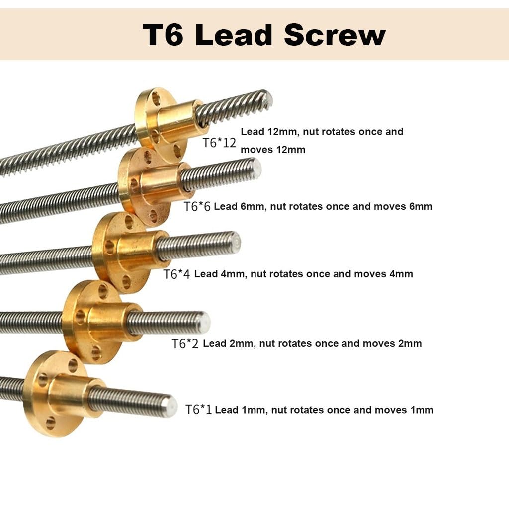 1pcs T6 lead Screw Round Flang - đánh giá và giá Lead Screw 8Mm