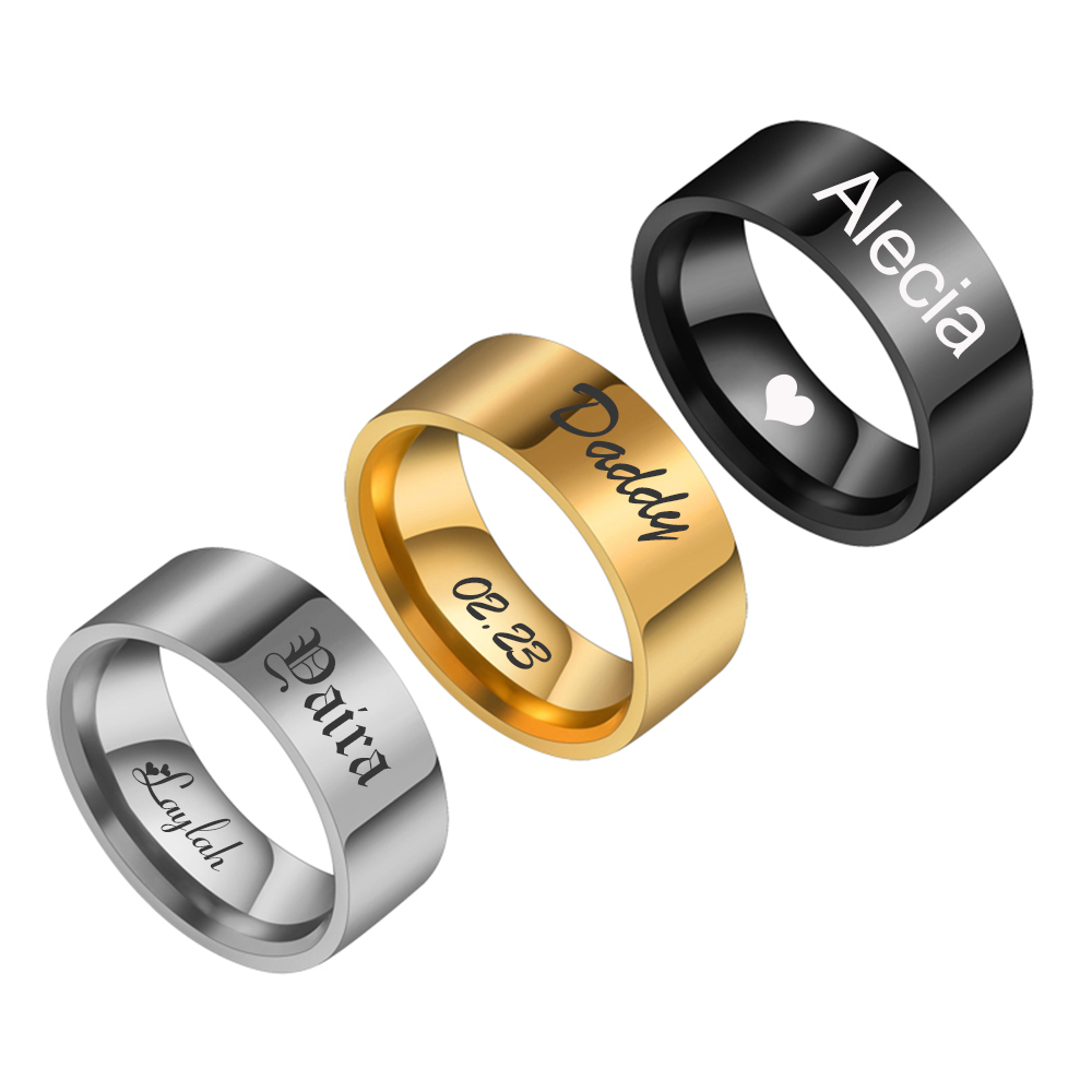 Personalized Engraved Name Dat - đánh giá và giá Coupling 8Mm