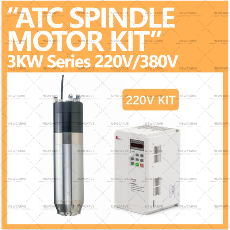 Spindle Motor + VFD Kit A - đánh giá và giá Water Cooled Spindle