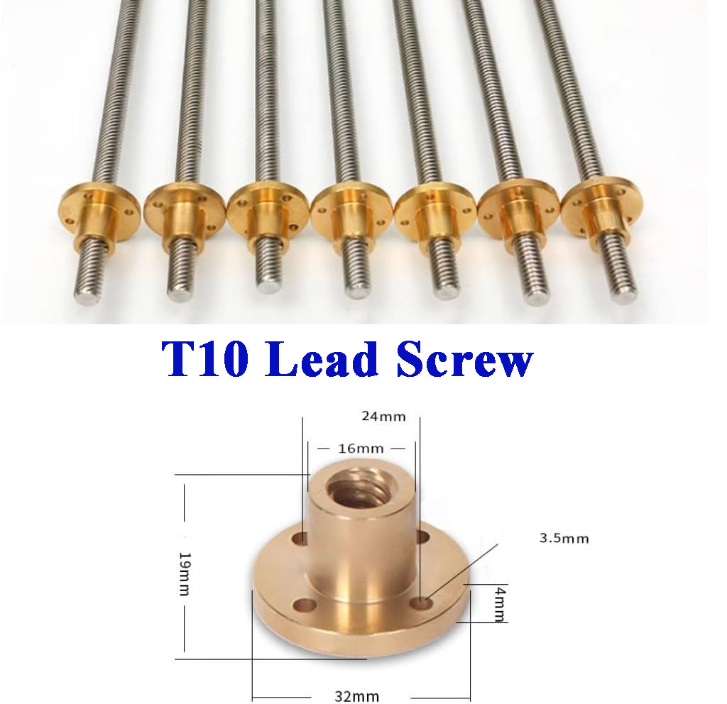 T10 Lead Screw 304 Stainless S - đánh giá và giá Lead Screw 8Mm