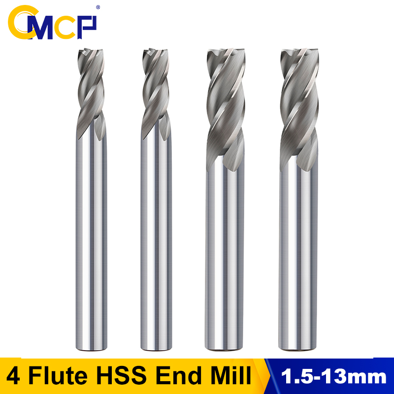 CMCP 1.5-13mm 4 Flute HSS End  - đánh giá và giá End Mill Set