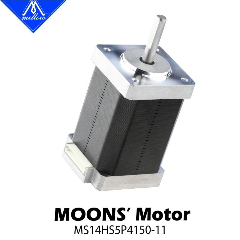 Mellow MOONS XY Shaft Nema 14  - đánh giá và giá Nema 17 Stepper