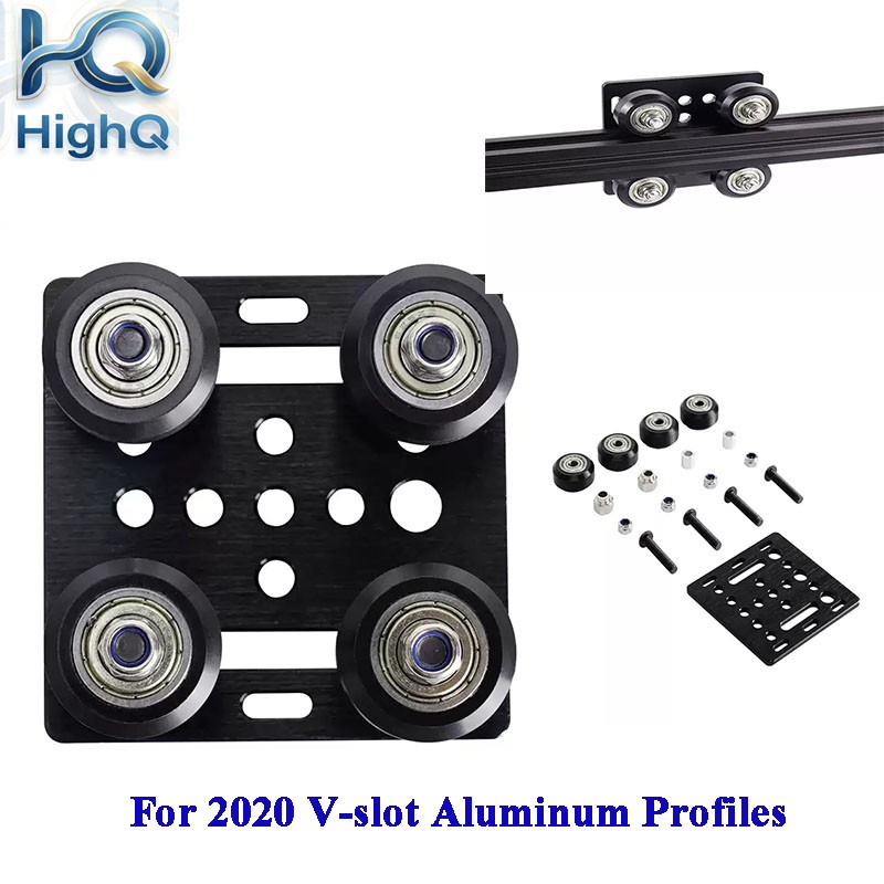 3D Printer Pulley 2020 V-Openb - đánh giá và giá V Slot Wheel