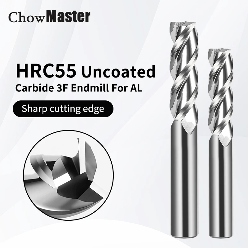 3F End Mill Aluminum 4mm 6mm 8 - đánh giá và giá End Mill Set