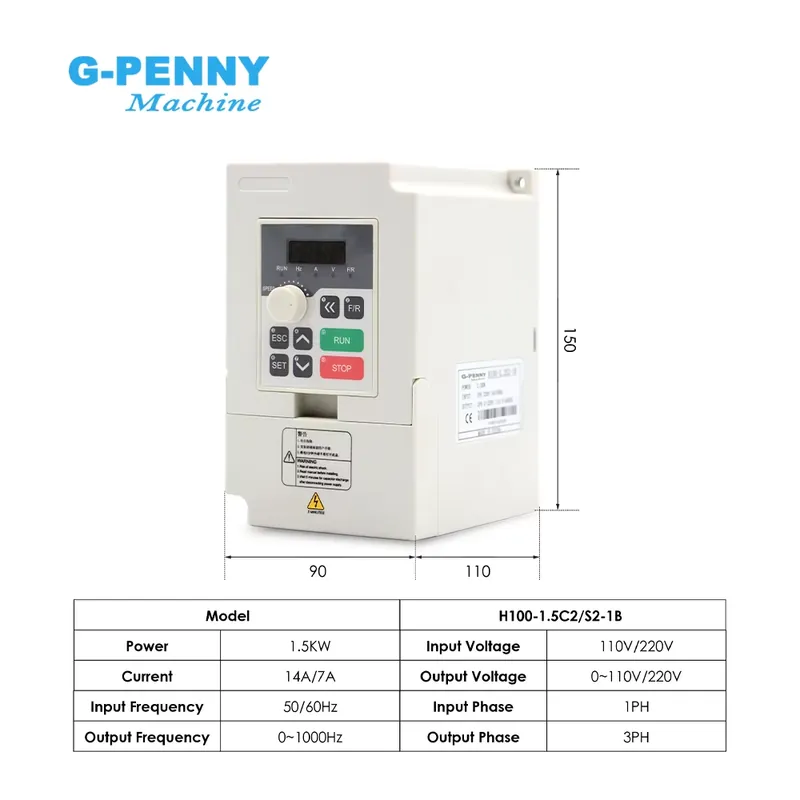 Customization G-PENNY 110v/220 - đánh giá và giá Spindle Motor