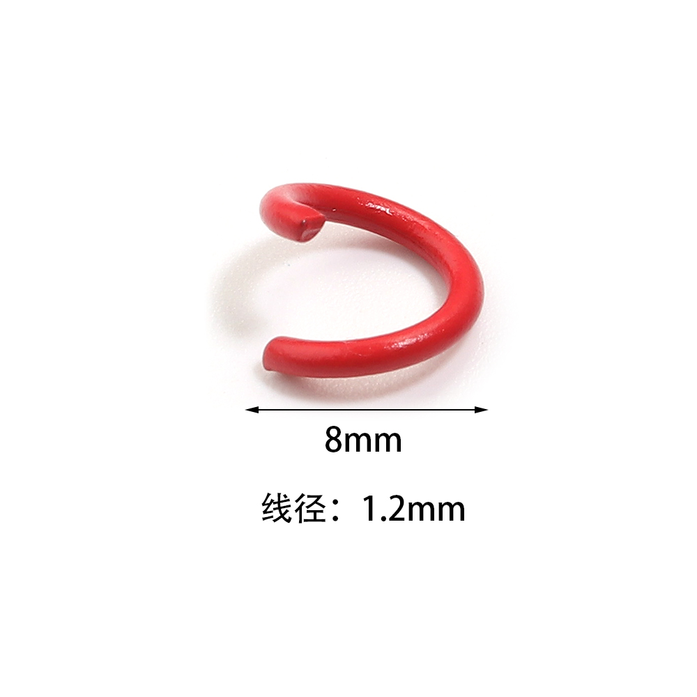 200pcs 8mm Metal Iron Colorful - đánh giá và giá Coupling 8Mm