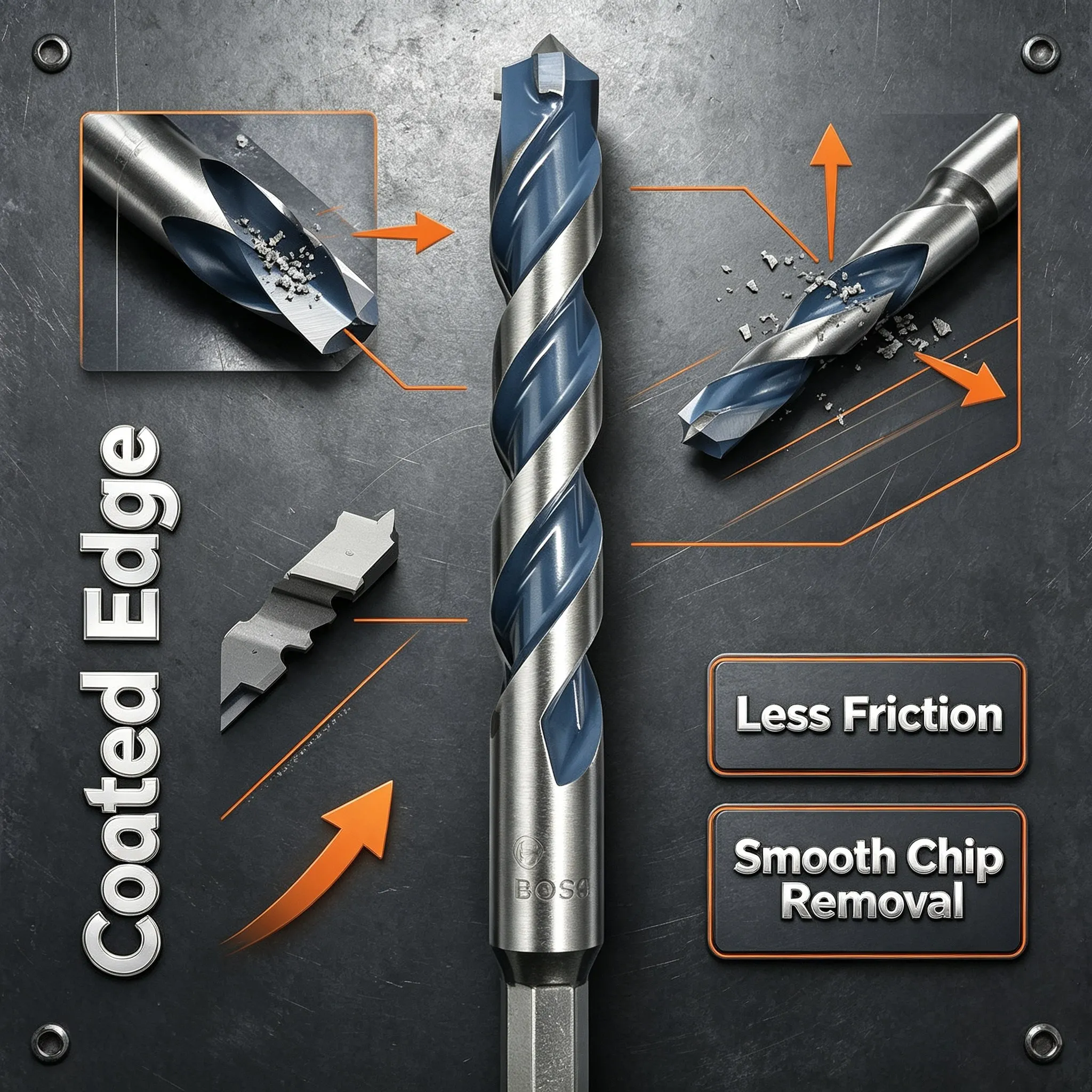 BOSCH EXPERT HEX-9 Multi Const - đánh giá và giá Drill Bit Set