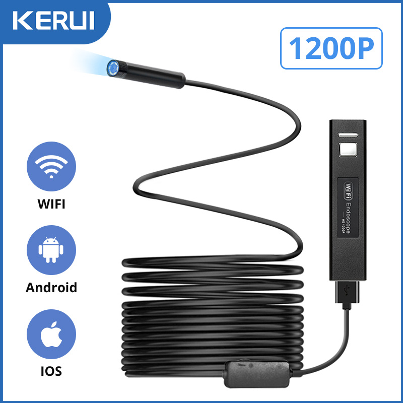 KERUI WiFi Mini Endoscope Micr - đánh giá và giá Coupling 8Mm