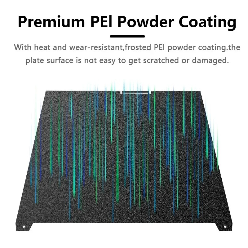 370x370mm Black Frosted PEI Bu - đánh giá và giá Aluminium Profile 2020