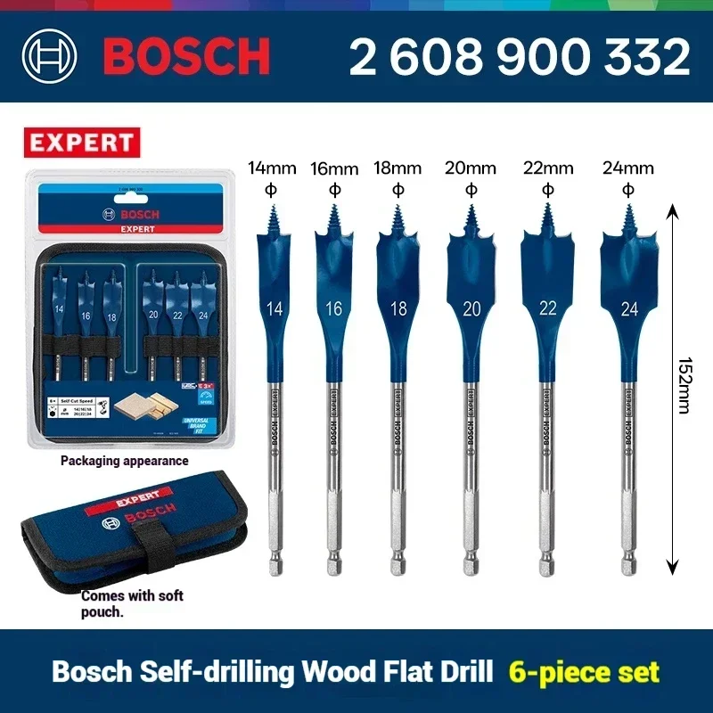 Bosch Expert 2608900332 Self-F - đánh giá và giá Drill Bit Set